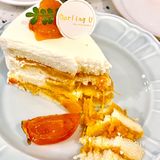 属于北京这个冬天的柿子限定蛋糕！日系cafe