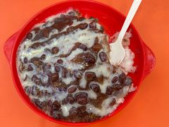红豆炼乳刨冰-王中王刨冰