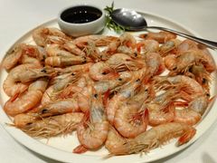 白灼蛎虾-开海·红岛海鲜虾水饺(石老人店)