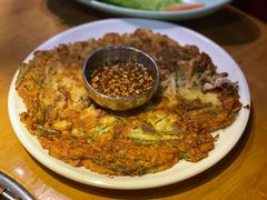 老炉家特制海鲜饼-老炉家木炭烤肉(长江国际店)