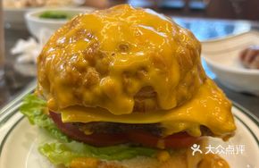 Pork Chop Egg Cheese Burger