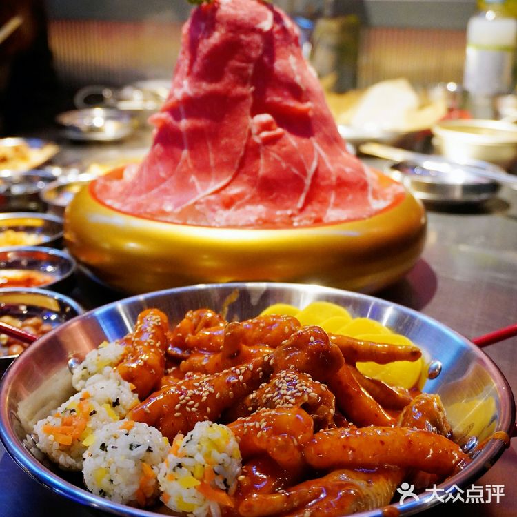 隐藏在超市旁的韩国大排档，味道真是超赞哦！