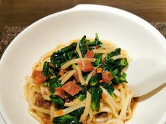 本地生曬臘味豆苗炆稻庭麵-新同乐鱼翅酒家(美丽华店)
