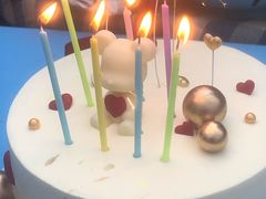 -咖咖熊蛋糕定制·英国蓝风车动物性淡奶油