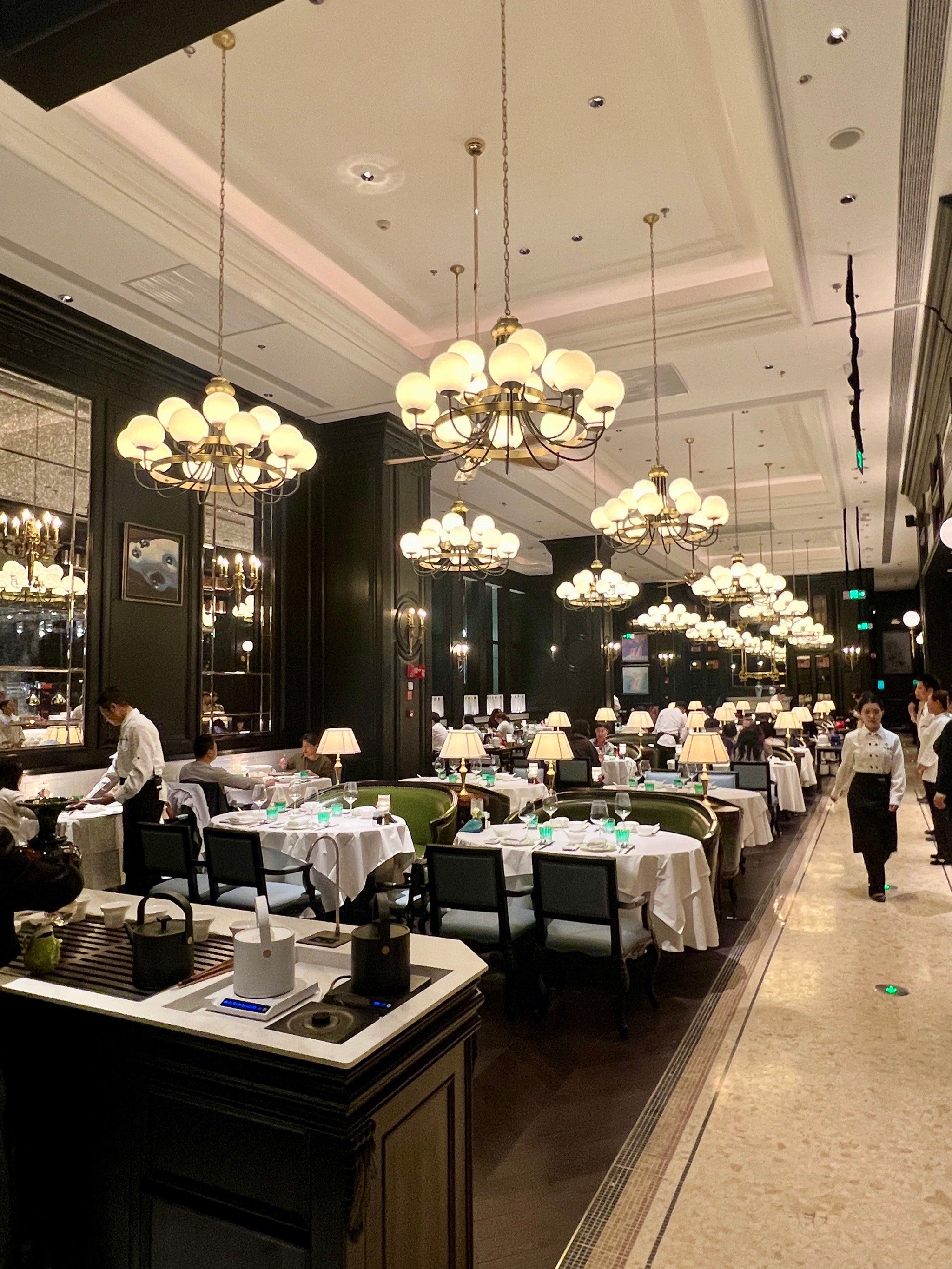 奢华餐厅的私密体验