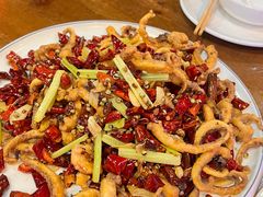 干煸鱿鱼须-盛德利食府 天津菜(河西店)