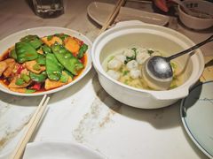 鱼丸汤-日丰园海肠水饺·老字号大连海鲜(和平广场店)