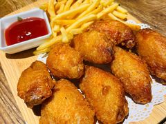 蒜香鸡翅-叶派龙虾•招牌香辣蟹·海鲜(中海国际店)