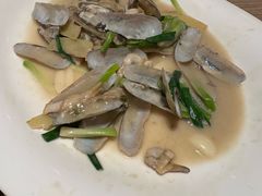 葱烧蛏子-艳阳天·非遗楚菜(武汉客厅店)