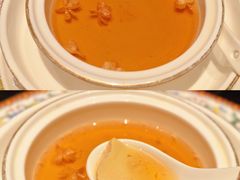 茉莉花香鹅肝汤-北京饭店谭家菜
