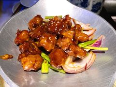 蒜香蜜汁排骨-绿茶餐厅(哈尔滨凯德店)