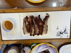 烤羊排-浩日沁·奶茶馆蒙餐(梧桐花园店)
