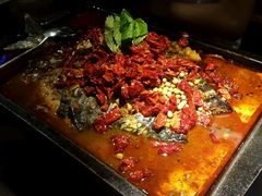 -探鱼·鲜青椒爽麻烤鱼(三水广场店)