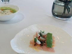 甜青豆浓汤-Jean Georges