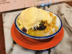 杏仁豆腐加雪糕芋圆脆脆-玫瑰甜品(文明路店)
