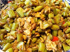 现今版酱爆鸡蛋豆角-京城小江南·北京烤鸭·江南土菜·白鱼(中关村店)