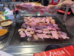 烤羊腿-大汗烧烤滩羊馆(清水河公园店)