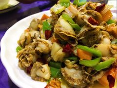 葱爆威海扇贝-威海渔村(静安旗舰店)