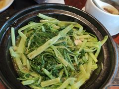 虾酱啫通菜-五稻厨房粤西菜(新闻店)