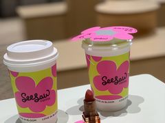 杏桃花蜂蜜拿铁-Seesaw Coffee(西岸凤巢店)