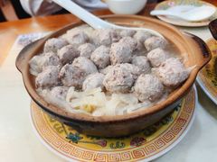 酸菜羊肉丸子-砂锅居(西四店)