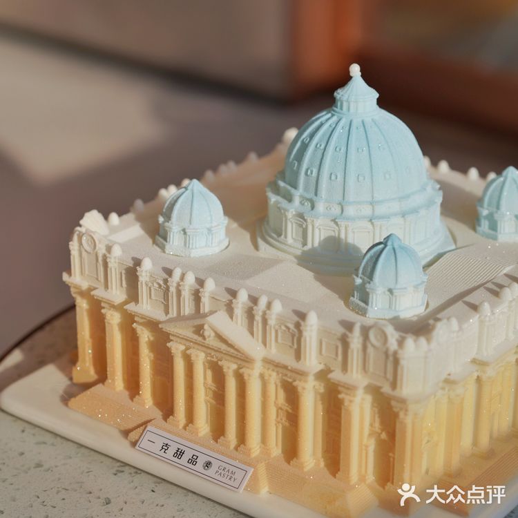 城堡蛋糕美如艺术品🏰一克甜品的浪漫