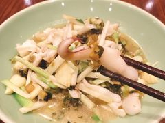 雪菜冬笋炒目鱼-虎哥私房菜(馒头山店)