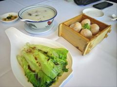 泉水灼生菜胆-粤财皇冠假日酒店·彩华轩中餐厅