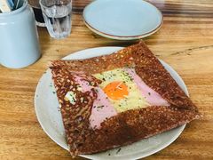 巴黎火腿鸡蛋芝士蘑菇可丽饼-RAC BAR(安福路店)