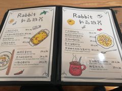 菜单-Rabbit Cafe私房西餐甜点咖啡(栖霞路店)
