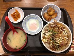 大坂烧牛丼炸鸡块套餐-食其家·牛丼咖喱(A世界店)