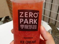 白桃鲜梅绿茶-ZEROPARK零度乐园(万优汇店)