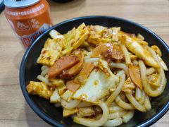 火腿泡菜炒米粉-疆湖传说新疆炒米粉(榆阳店)