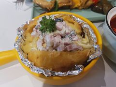 传统俄式芝士烤土豆-库滋明·俄罗斯特色美食(中央大街店)