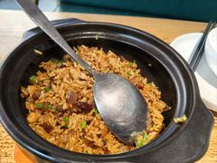 腊味萝卜松茸菌炒饭-潮粥荟·潮汕砂锅粥(槐房万达店)