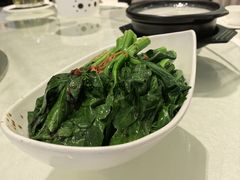 白灼有机菜心-安蒂娅.悦景轩中餐厅(西乡店)
