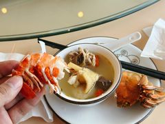 白灼一号虾-七的湖·江南蟹舫·阳澄湖农家菜(蟹舫苑店)