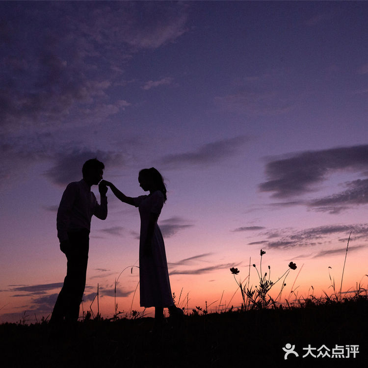 夕阳西下，唯美意境风婚纱照|夜景婚纱照 徐州婚纱照[胜利]