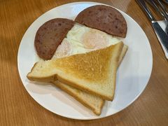 午餐肉煎蛋-永安咖啡室