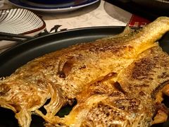 铁板香煎黄花鱼-原志优秀食材·匠心料理·海胆主题(金亿广场店)