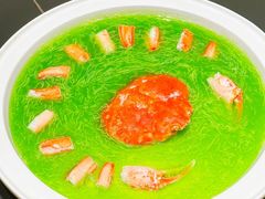 松叶蟹翡翠文丝豆腐-翕间食·精致淮扬菜(江苏大剧院店)