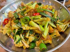 干锅有机花菜-雪乡阁东北农家菜(颛桥约好休闲街店)