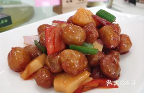 Sweet and Sour Pork with Fruit