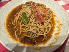 完熟番茄牛肉酱莜面面条-西贝莜面村(近铁城市广场店)