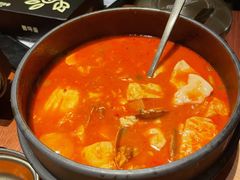韩式嫩豆腐汤-春熙台韩国料理·章鱼肥牛(西丽店)