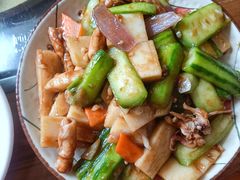 鱿鱼蚝油笋-富诚美食