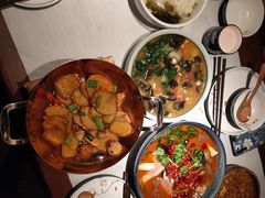 鸡汤虾仁小馄饨-绿茶餐厅(朝阳大悦城店)