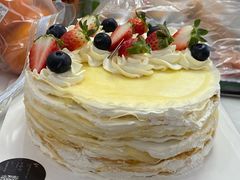 动物奶油榴莲千层蛋糕-艾加柒克蛋糕茶歇甜品台(春熙路店)