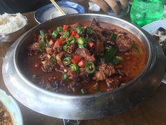 香辣牛筋头巴脑锅-95号酱骨·一块豆腐(展春园西路店)