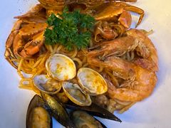 红咖喱海鲜辣味意面-get pizza意大利餐厅(凯德MALL店)